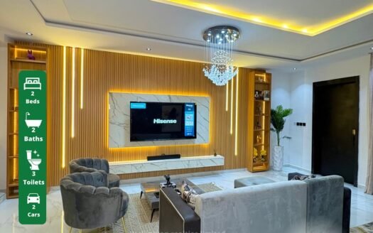 2-Bedroom Shortlet Apartment in Ikate