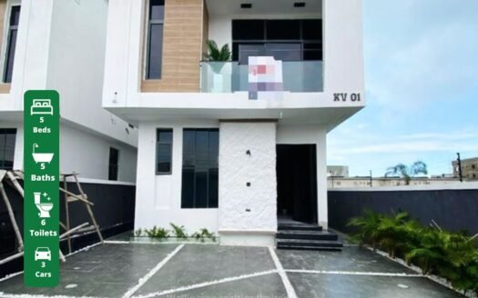 5-Bedroom Semi-Detached Duplex in Orchid for Sale
